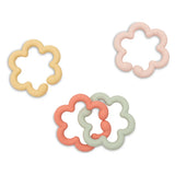 Jollein Speelgoed Ringen Siliconen - Flowers