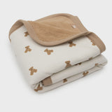 Jollein Wiegdeken - Mini Teddy Bear - Waffle/Fluffy