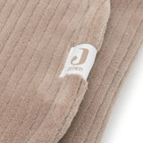 Jollein Wikkeldeken Bunny Cloudy Rib - Milkey Coffee