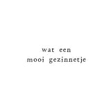 Kaart Ik Pak Je In - Mooi Gezinnetje