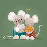 Kaart Studio Noorderlicht - Familie Muis