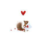 Kaart Yon - Eekhoorn Liefdespost