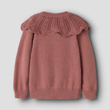 Lil'Atelier Gebreid Vestje Met Kraag - Rose