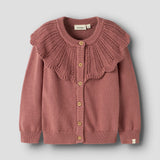 Lil'Atelier Gebreid Vestje Met Kraag - Rose