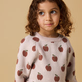 Lil Atelier Gebreide Trui Appeltjes