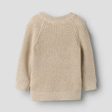 Lil'Atelier Gebreide Trui - Beige Melange