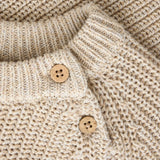 Lil'Atelier Gebreide Trui - Beige Melange