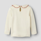 Lil Atelier Longsleeve Met Hartjes Kraagje
