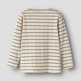 Lil Atelier Longsleeve Streep - Turtledove
