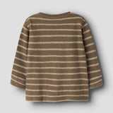 Lil'Atelier Loose Longsleeve Streep - Teak