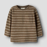 Lil'Atelier Loose Longsleeve Streep - Teak