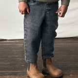 Lil'Atelier Loose Jeans - Medium Grey