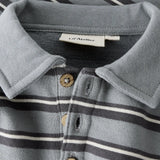 Lil'Atelier Polo Loose fit - Streep - Blue/Grey