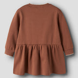 Lil'Atelier Loose Sweater Dress - Maple Syrup