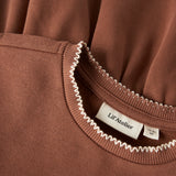 Lil'Atelier Loose Sweater Dress - Maple Syrup