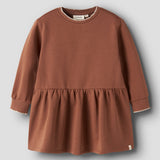 Lil'Atelier Loose Sweater Dress - Maple Syrup