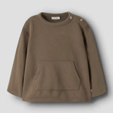 PRE-ORDER - Lil'Atelier Loose Sweater - Teak