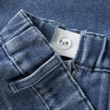 Lil'Atelier Loose Jeans - Dark Blue Denim