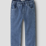 Lil'Atelier Loose Jeans - Dark Blue Denim