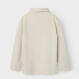 Lil'Atelier Polo - Slim Fit - Offwhite