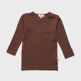 Lille Barn Longsleeve Merinowol - Cinnamon