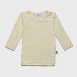 Lille Barn Longsleeve Merinowol - Naturel