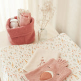 Little Dutch 2-Pack Badstof Washandjes - Flamingo