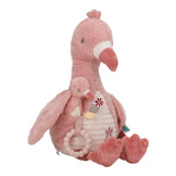 COMING SOON - Little Dutch Activiteitenknuffel Flamingo - Safari Friends