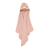 Little Dutch Badcape 75x75cm - Flamingo - Roze