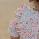 Little Dutch Badpak Korte Mouwen - Dreamy Flowerfield