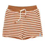 Little Dutch Badstof Singlet + Short - Ocean World Brown
