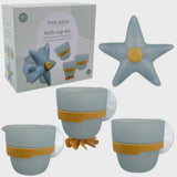 Little Dutch Badwand Bekers - Zeester