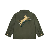 Little Dutch Toddler Blouse - Olive Green