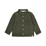 Little Dutch Toddler Blouse - Olive Green