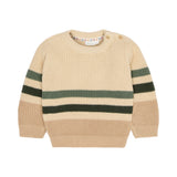 Little Dutch Toddler Gebreid Trui - Warm Taupe