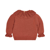 Little Dutch Toddler Gebreide Trui - Deep Berry