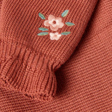 Little Dutch Toddler Gebreide Trui - Deep Berry