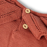 Little Dutch Toddler Gebreide Trui - Deep Berry