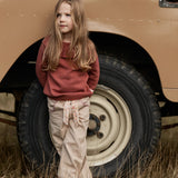 Little Dutch Toddler Gebreide Trui - Deep Berry