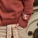 Little Dutch Toddler Gebreide Trui - Deep Berry