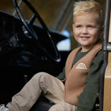 Little Dutch Toddler Gilet - Mudstone