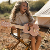 COMING SOON - Little Dutch Houten Gitaar - Roze - Safari Friends