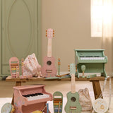 COMING SOON - Little Dutch Houten Gitaar - Roze - Safari Friends