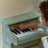 COMING SOON - Little Dutch Houten Piano - Groen - Safari Friends