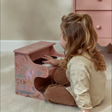 COMING SOON - Little Dutch Houten Piano - Roze - Safari Friends
