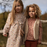 Little Dutch Toddler Teddy Gilet - Vanilia