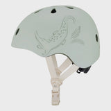 Little Dutch Kinderhelm Groen - Safari Friends