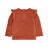 Little Dutch Toddler Longsleeve Ribstof - Deep Berry