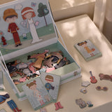 Little Dutch Magnetisch Speelbord - Jim & Rosa