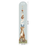 Little Dutch Muursticker Groeimeter - Forest Friends